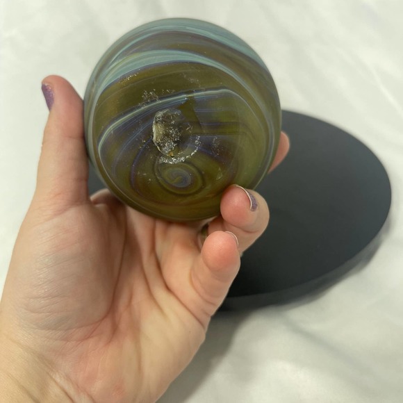 VTG Pheonitian  blown glass vase - Picture 9 of 10